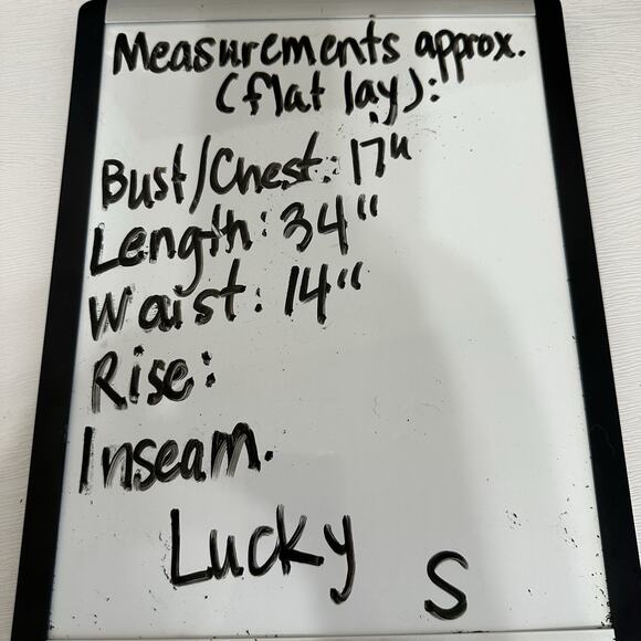 Lucky Brand Boho Dress Womens Small Orange Black Tribal Sleeveless Cotton Shift - Picture 13 of 13